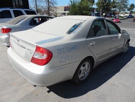 2002 TOYOTA CAMRY LE 4DOOR SILVER 3.0 AT Z19711